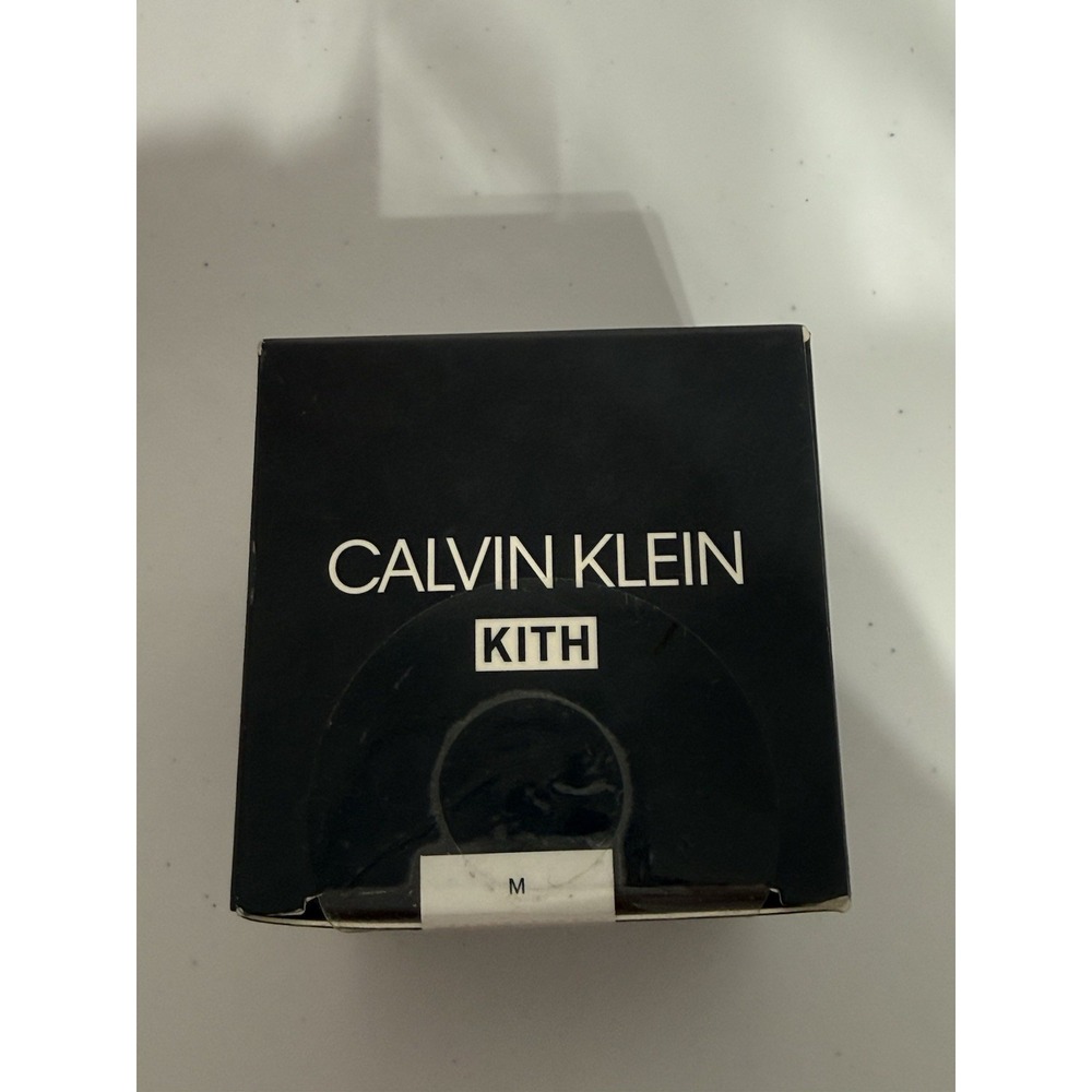 Kith x Calvin Klein Men's Boxer Briefs Black Grey Size M Brand New In Box - Picture 3 of 4